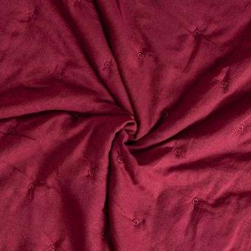 Cuvertura de pat Quilly, Homla, 200x220 cm, poliester, visiniu Cuvertura de pat Quilly, Homla, 200x220 cm, poliester, visiniu