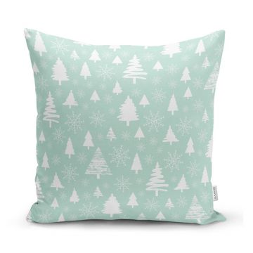 Față de pernă 43x43 cm cu model de Crăciun – Mila Home Față de pernă 43x43 cm cu model de Crăciun – Mila Home