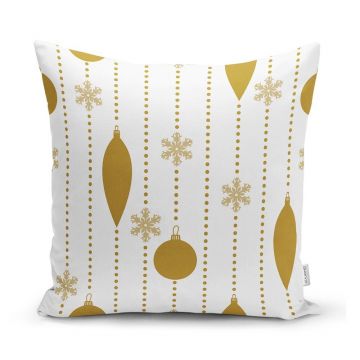 Față de pernă 43x43 cm cu model de Crăciun – Mila Home Față de pernă 43x43 cm cu model de Crăciun – Mila Home