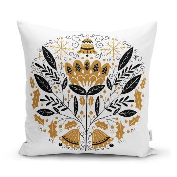 Față de pernă 43x43 cm Golden Illustration – Mila Home Față de pernă 43x43 cm Golden Illustration – Mila Home