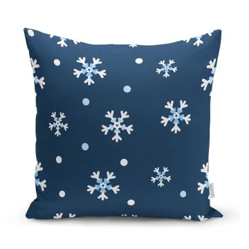 Față de pernă 43x43 cm Snowflakes – Mila Home Față de pernă 43x43 cm Snowflakes – Mila Home
