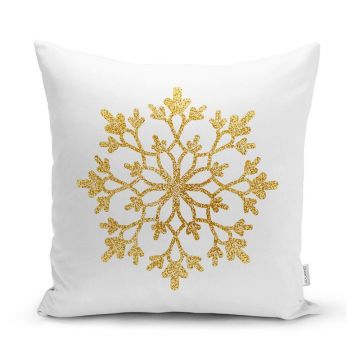 Față de pernă 43x43 cm Snowflakes – Mila Home Față de pernă 43x43 cm Snowflakes – Mila Home