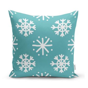 Față de pernă 43x43 cm Snowflakes – Mila Home Față de pernă 43x43 cm Snowflakes – Mila Home