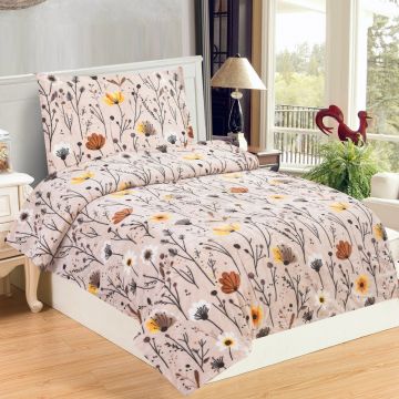 Lenjerie de pat din micropluș/cocolino pentru pat de o persoană 140x200 cm Valentina – My House Lenjerie de pat din micropluș/cocolino pentru pat de o persoană 140x200 cm Valentina – My House