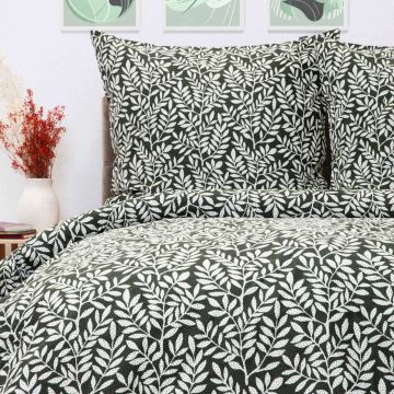 Lenjerie de pat King Size, Dessie, Homla, 3 piese, 200x220 cm, poliester, multicolor Lenjerie de pat King Size, Dessie, Homla, 3 piese, 200x220 cm, poliester, multicolor