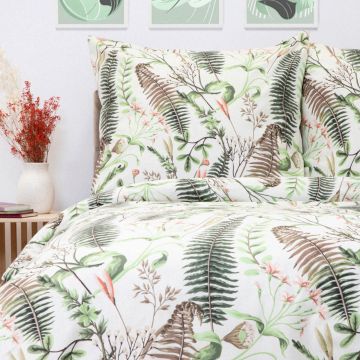 Lenjerie de pat King Size, Rossie, Homla, 3 piese, 200x220 cm, poliester, multicolor Lenjerie de pat King Size, Rossie, Homla, 3 piese, 200x220 cm, poliester, multicolor