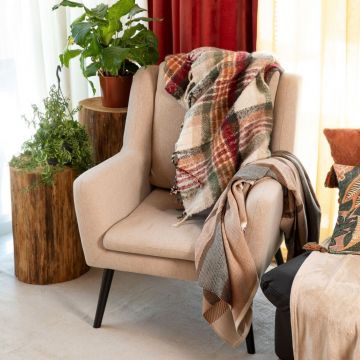 Patura Manpa, Homla 130x170 cm, poliester, multicolor Patura Manpa, Homla 130x170 cm, poliester, multicolor