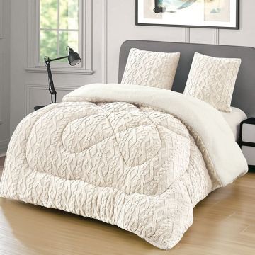Pilota Cocolino Groasa cu Blanita Wave V24 Crem 4.5kg, 200x230 Pilota Cocolino Groasa cu Blanita Wave V24 Crem 4.5kg, 200x230