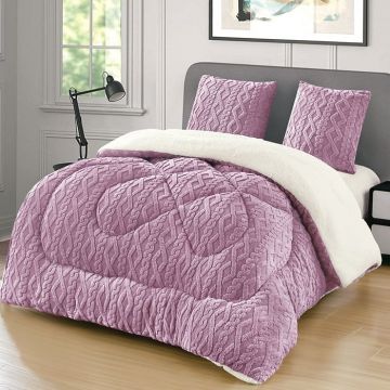 Pilota Cocolino Groasa cu Blanita Wave V29 Lila 4.5kg, 200x230 Pilota Cocolino Groasa cu Blanita Wave V29 Lila 4.5kg, 200x230