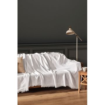 Cuvertura de pat, L'essentiel Maison, Merlin, Alb Cuvertura de pat, L'essentiel Maison, Merlin, Alb
