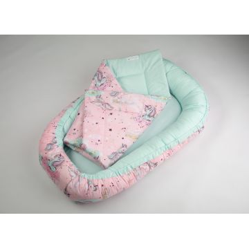 Babynest Unicorn Heaven Pink