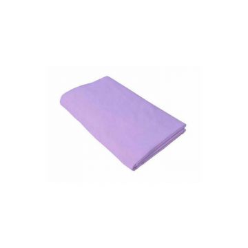 KidsDecor - Cearceaf cu elastic Pentru pat tineret din Bumbac, 200x120 cm, Violet