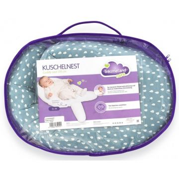 Perna pentru bebelusi Cuddly Nest Drops Ocean Blue