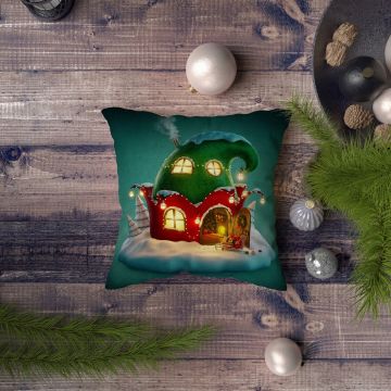 Perna, NYXMAS075, 43x43 cm, 50% bumbac / 50% poliester, Multicolor