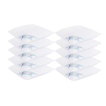 Pachet 10 Perne Medicinale Hipoalergenice SomnART 40x40cm, HypoallergenicMed, matlasate, lavabile la 95 de grade, fermitate medie spre tare