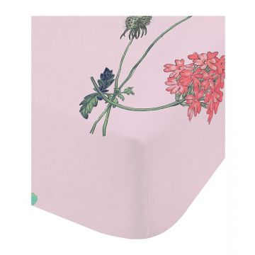 Cearceaf pentru copii pentru pat de o persoană cu elastic 90x190 cm Butterfly Garden – RHS