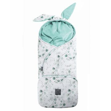 Paturica pentru caruciorscaun auto Floo for Baby Footmuff Eucaliptus Mint