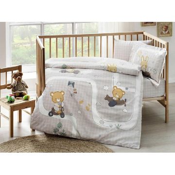 Lenjerie Patut Bebe City Streets (Bumbac 100%)