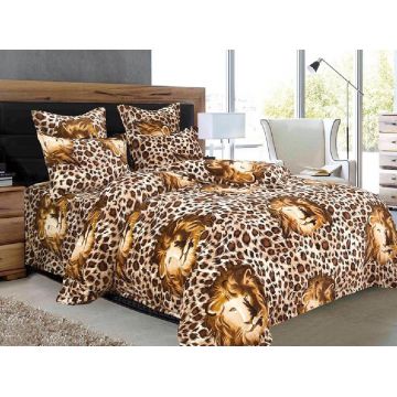 Lenjerie cu elastic 180x200 Lion (Cocolino)