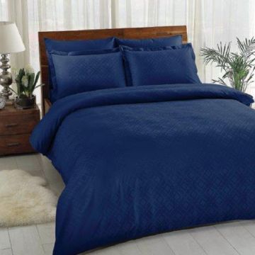 Lenjerie Jacquard Vision Bleumarin (Satin Deluxe)