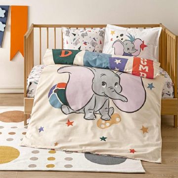 Lenjerie Patut Bebe Dumbo Cute (Bumbac 100%)