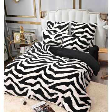 Lenjerie Zebra Stripes 6 Piese (Cocolino)