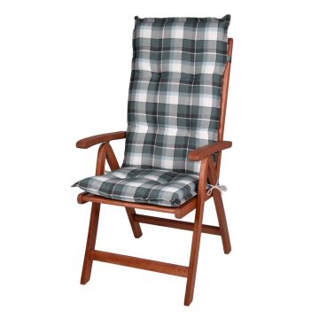 Pernă pentru scaun de grădină gri 50x120 cm Stoke – Sun Garden