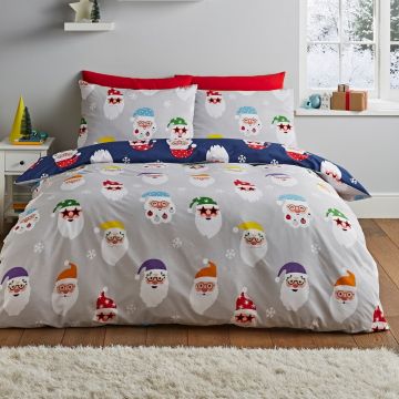 Lenjerie de pat pentru pat dublu 200x200 cm Santa Spec-Tacular – Catherine Lansfield