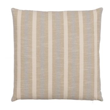 Pernă decorativă din amestec de in 50x50 cm Stripy – Ixia