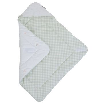 Paturica de infasat Childhome 75x75 cm jerse tetra verde