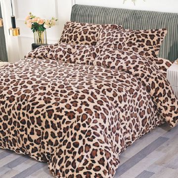 Lenjerie Leopard 4 piese (Cocolino)