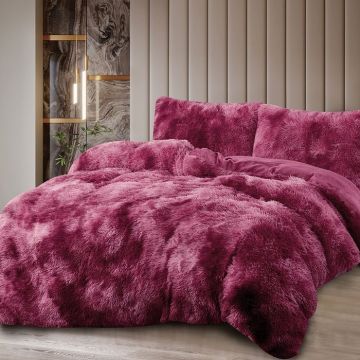 Lenjerie Cocolino Fluffy V19 cu elastic 180x200, 4 Piese (Cocolino)