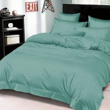 Lenjerie cu elastic 180x200cm, Damasc, Tixie V2 Verde (Finet) Lenjerie cu elastic 180x200cm, Damasc, Tixie V2 Verde (Finet)