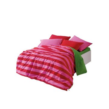 Lenjerie de pat verde-roz din bumbac ranforcé pentru pat dublu, extinsă, cu cearceaf inclus, cu 4 piese 200x220 cm Cherie – Mijolnir Lenjerie de pat verde-roz din bumbac ranforcé pentru pat dublu, extinsă, cu cearceaf inclus, cu 4 piese 200x220 cm Cherie – Mijolnir