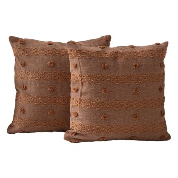 Fețe de pernă 2 buc. 43x43 cm Tuffet – Mioli Decor Fețe de pernă 2 buc. 43x43 cm Tuffet – Mioli Decor