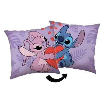 Pernă pentru copii din polar/fleece 40x40 cm Lilo and Stitch Pernă pentru copii din polar/fleece 40x40 cm Lilo and Stitch